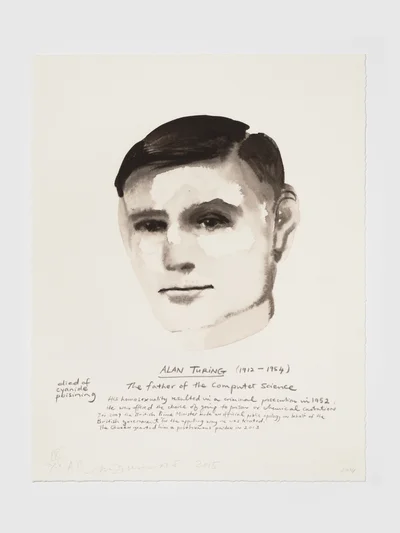 "Alan Turing", Marlene Dumas