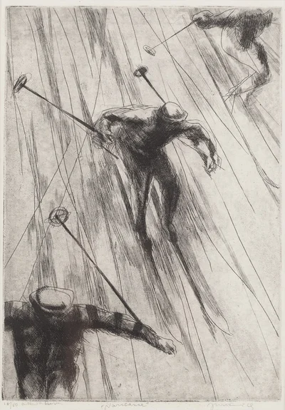 "Narciarze" ("Zjazd"), Andrzej Jurkiewicz