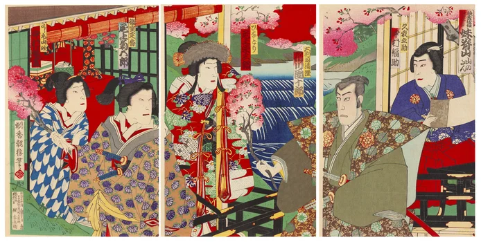 Przestrogi dla kobiet , Utagawa Kunisada III