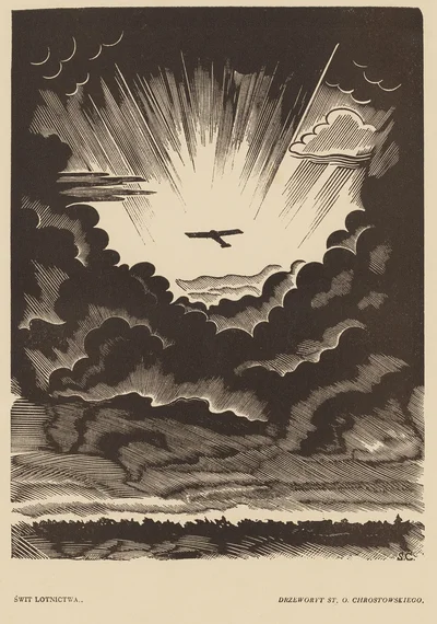 "Świt lotnictwa" , Stanisław Ostoja-Chrostowski