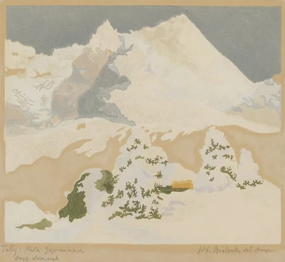 "Tatry: Hala Gąsienicowa", Władysław Bielecki