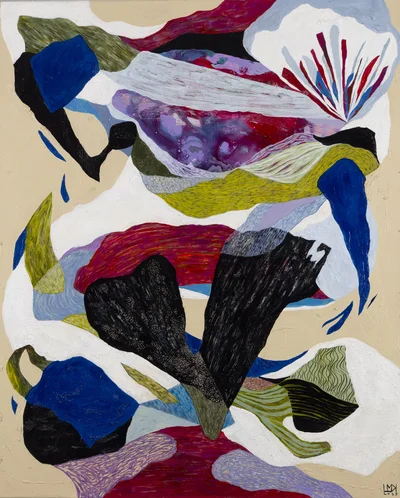 "Flowing fragments", Marina Kuharczuk