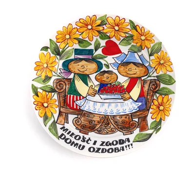 Patera "Miłość i zgoda domu ozdoba!!!", Danuta Dybowska