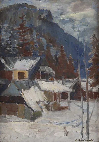 "Zakopane. Nosal", Zdzisław Przebindowski