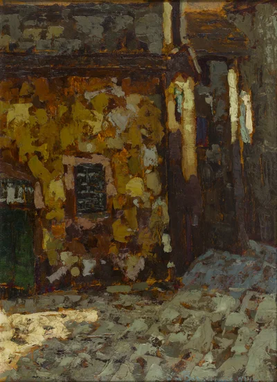 "Uliczka w południe", Jan Bohuszewicz