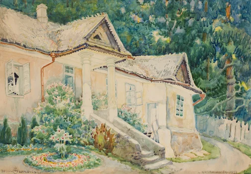 Krzemieniec (Dworek sąsiedzki pani Oficerowej), Bronisław Kopczyński