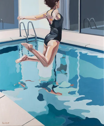 "The leap #1. No hesitation.", Ewa Krzywińska