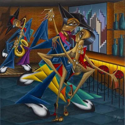 "Jazz bar Harlem", Robert Jadczak