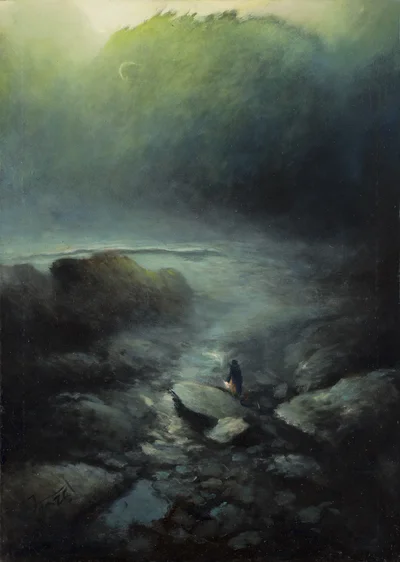 "Wyspa zieleni", Hubert Jabłoński