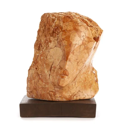 "Red marble face", Jakub Górski