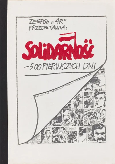 "Solidarność - 500 pierwszych dni", komiks, Jacek Fedorowicz