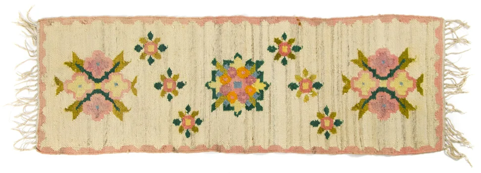 Kilim "Niezapominajki", Maria Domańska