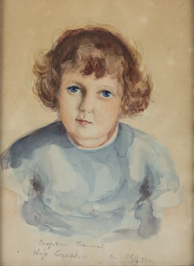 Portet chłopca (Tomcio), Czesław Mystkowski