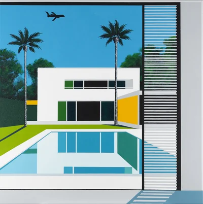 "Brazilian villa", Jean-Claude Plewniak