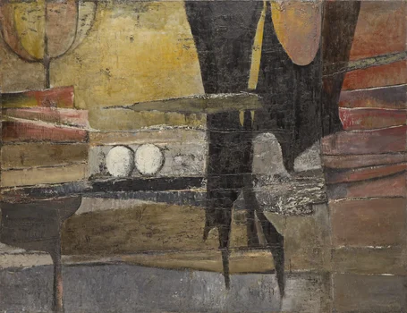 "Pejzaż I", Janusz Bersz
