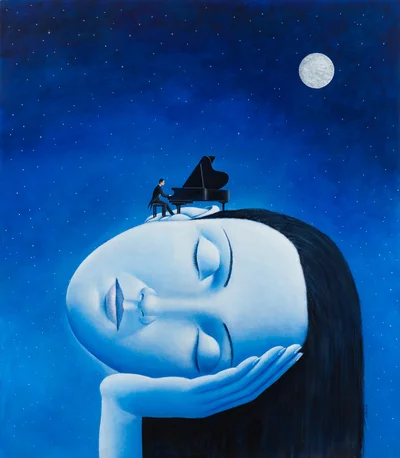 "Sonata księżycowa", Rafał Olbiński