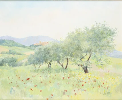 Popołudnie w Prowansji (Matin Clair au Provence), Salomon-Alfred Boisecq