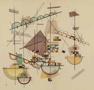 "Lyrisch" ("Liryczny"), Wassily Kandinsky