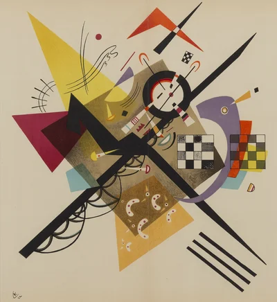 "Na białym II" ("Sur blanc II"), Wassily Kandinsky
