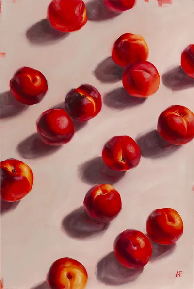 "Brzoskwinie II", Hanna Yeulakova