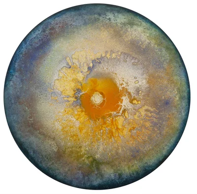 "Rhythms - Orange lights of chalcedony" , Martyna Łuszczyńska