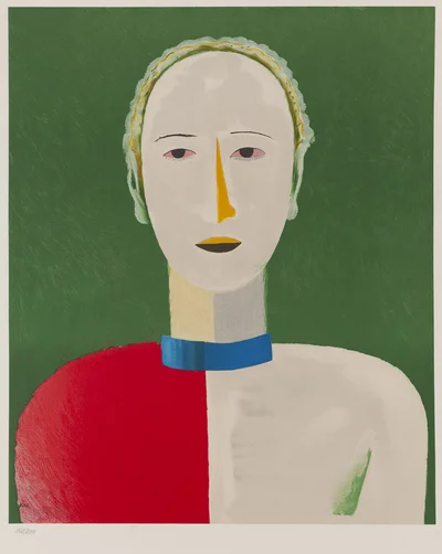 Portret kobiety, Kazimierz Malewicz