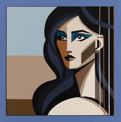 "Femme fatale" z cyklu "Autoportret", Patrycja Szmyt