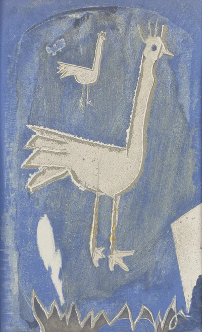 "Dwa pawie", Georges Braque