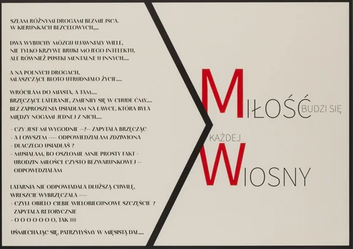 Zastaw sitodruku "Miłość" i książki "Kartografia", Karolina Wiktor