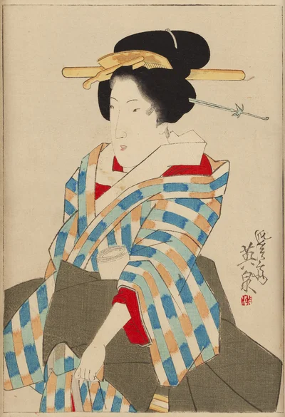 "Gejsza", Keisai Eisen