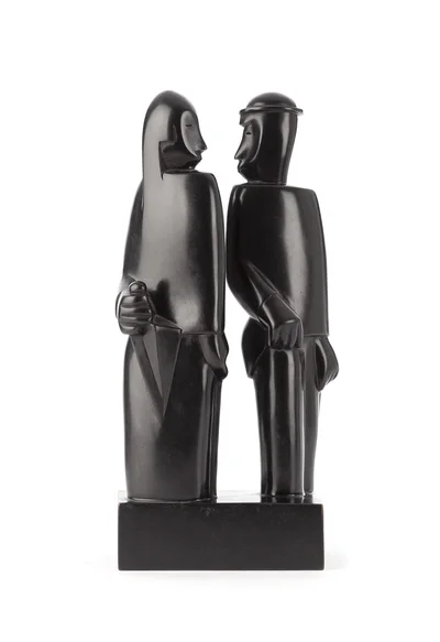 "Para z parasolką" ("Couple au parapluie"), Jean Lambert-Rucki