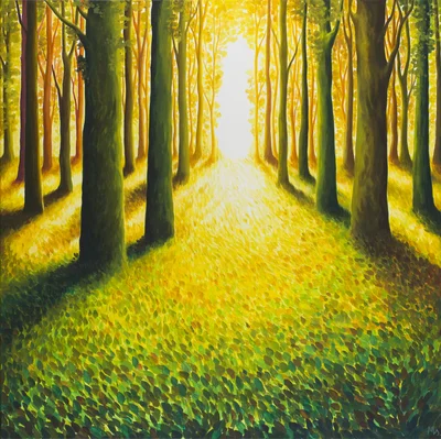 "Spacer przez las", Monika Siwiec