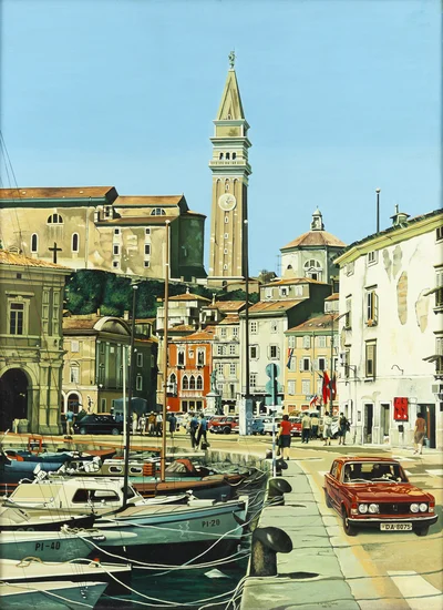 "Port w Piranie", Andrzej Adam Sadowski