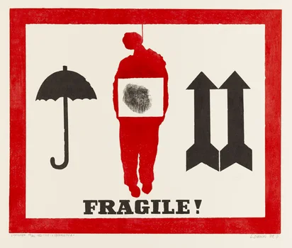 "Fragile" z cyklu "Znaki ostrzegawcze", Leszek Sobocki