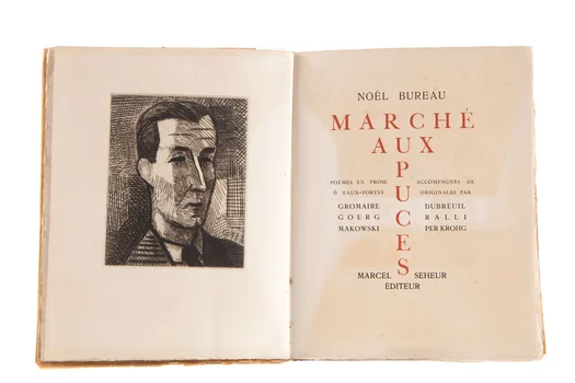 "Marché aux puces", Noël Bureau