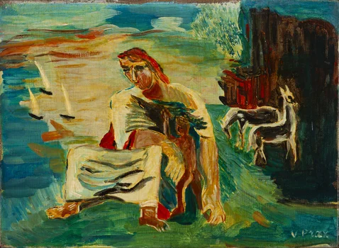 "Pasterka" ("Bergère"), Valentine Prax