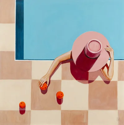 "Between light and shadow...", Renata Magda