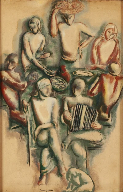 Posiłek, Leopold Gottlieb