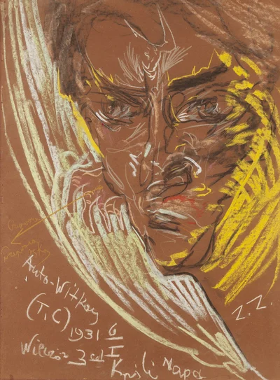 Autoportret ("Auto-Witkacy, Wieczór 3-ch Króli"), Stanisław Ignacy Witkiewicz