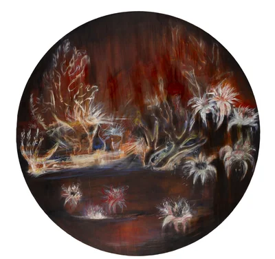 "Sonar" z cyklu "Holografie", Agnieszka Ledóchowska