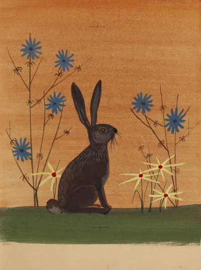 "Kto w lesie mieszka", ilustracja książkowa, Zdzisław Witwicki