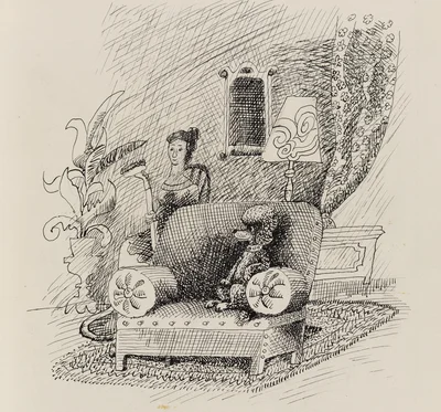 "Mistrz Pędzel", ilustracja książkowa, Waldemar Andrzejewski