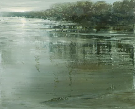 "Pejzaż wiślany CXXXII", Jagoda Kaczmarczyk-Hudzik