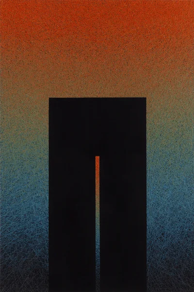 "WS LN 01" z cyklu "Woven structures", Jakub Gasiecki