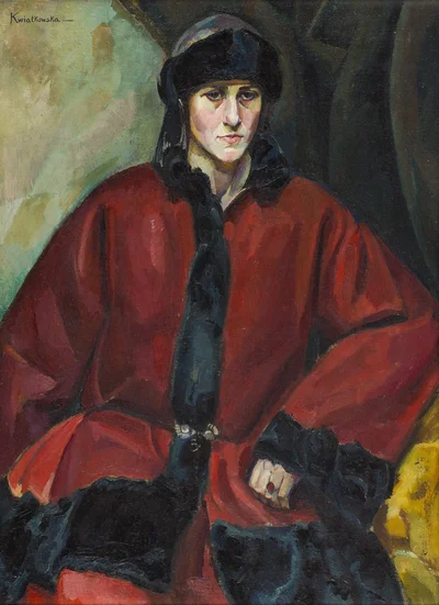 "Portret panny J." ("Portrait de Mlle J."), Helena Kwiatkowska
