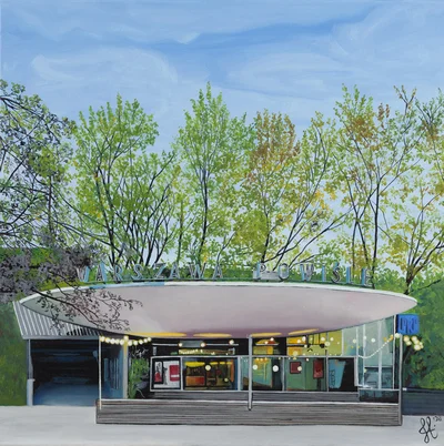 "Warszawa Powiśle (III)", Joanna Abra