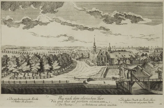 Brama Oliwska i Lazaret, Matthäus Deisch