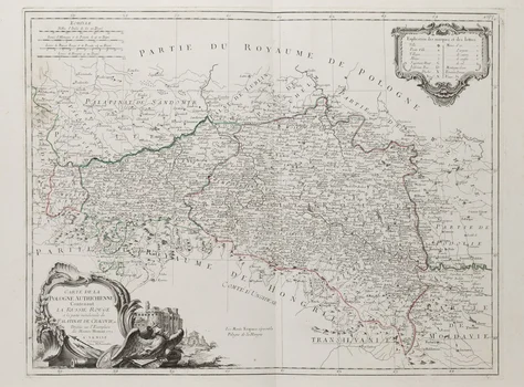Mapa Polski i Rusi Czerwonej, Oficyna Spadkobierców Homanna