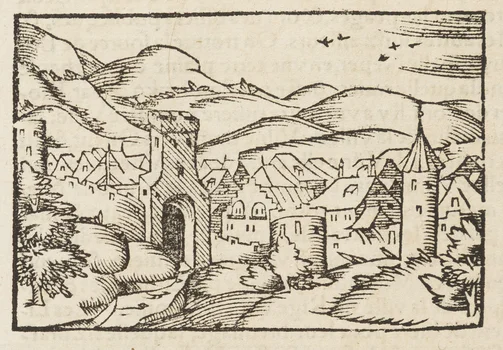Wilno ("Vilnius, Wilna"), Sebastian Münster