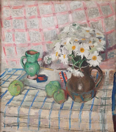 Martwa natura z rumiankami, Stanisław Borysowski